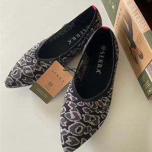 Serra Ladies Flats Cheetah Print